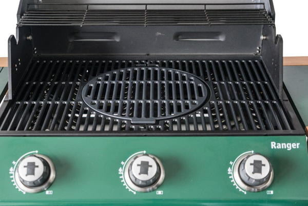 Outback Ranger 3 Burner Gas and Charcoal BBQ 17635564