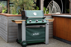 Outback Ranger 3 Burner Gas and Charcoal BBQ 17635564