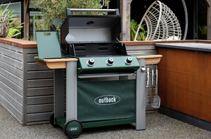 Outback Ranger 3 Burner Gas and Charcoal BBQ 17635564