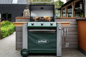 Outback Ranger 3 Burner Gas and Charcoal BBQ 17635564