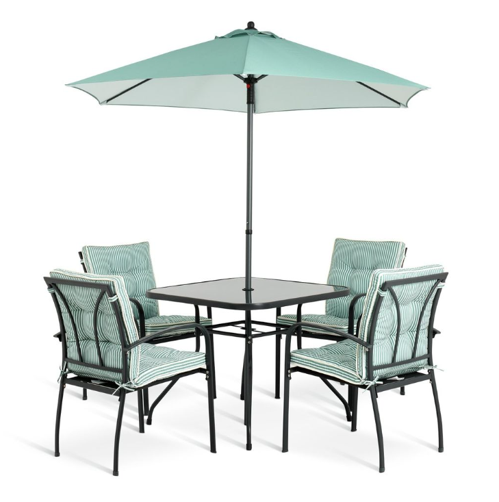 Classic 4 Seater Metal Patio Set 17742392