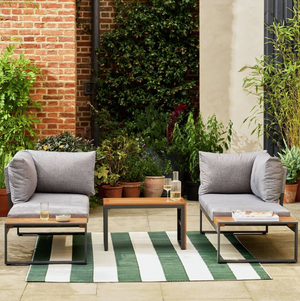 Habitat Multi Way Garden Modular 4 Seater Sofa Set - Grey 17861046
