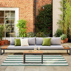 Habitat Multi Way Garden Modular 4 Seater Sofa Set - Grey 17861046
