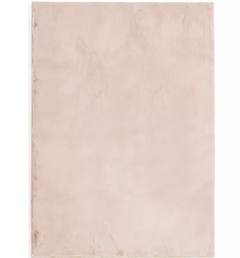 Habitat Cosy Soft Blush Short Pile Rug - 170x120cm 15662467