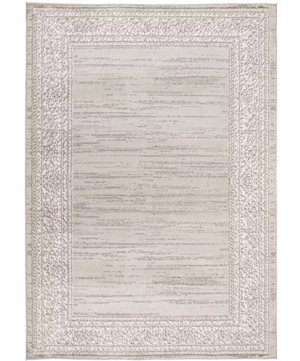 Home Vintage Border Cream Cut Pile Rug - 160x230cm 17794436