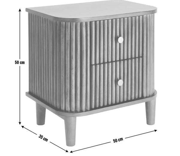 Habitat Kendi Side Table - Walnut 17356180