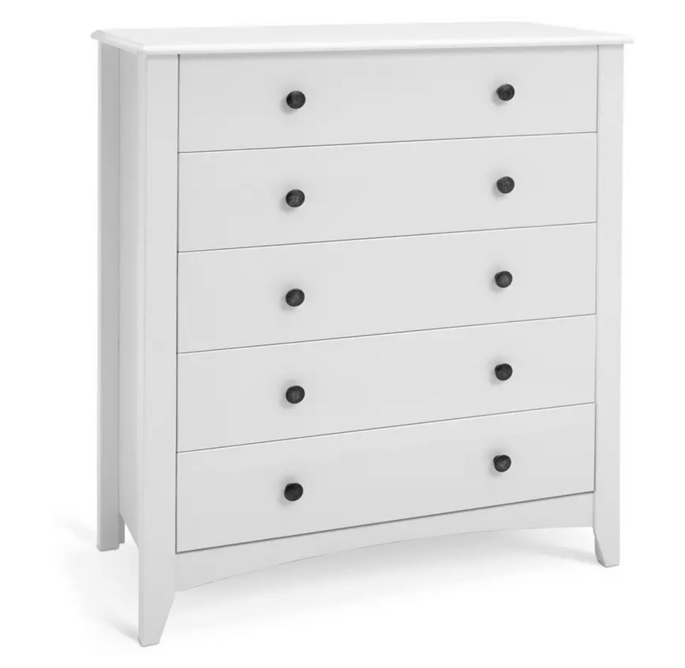 Argos Home Minato 5 Drawer Chest - White 13420168