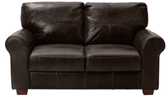 Salisbury Leather 2 Seater Sofa - Chocolate 13336348