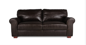 Salisbury Leather 3 Seater Sofa - Chocolate 13553516