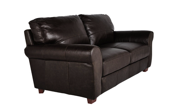 Salisbury Leather 3 Seater Sofa - Chocolate 13553516