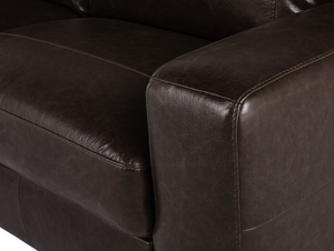 Salisbury Leather 3 Seater Sofa - Chocolate 13553516