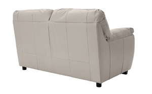 Milano Leather 2 Seater Sofa - Grey 16067054