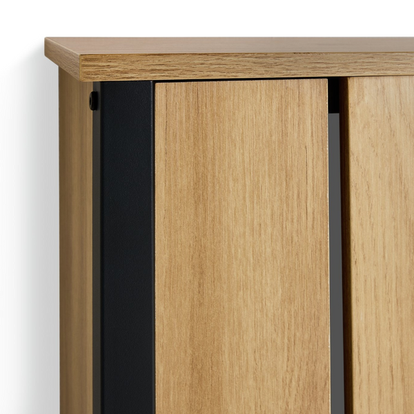 Loft Living Large Radiator Cover - Oak 14373939