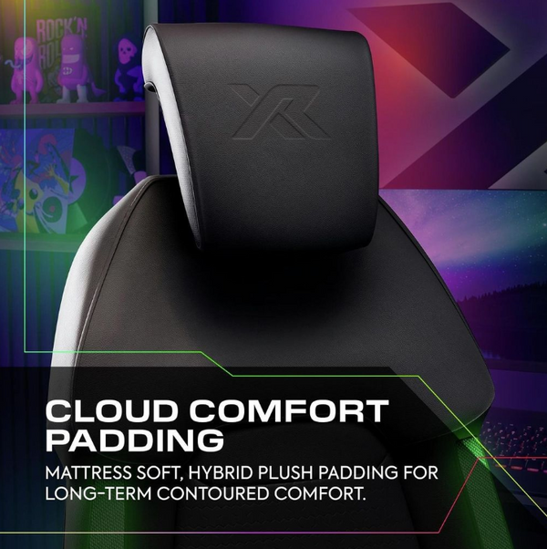 X Rocker Sparta RGB  Gaming Chair - Black 17467017