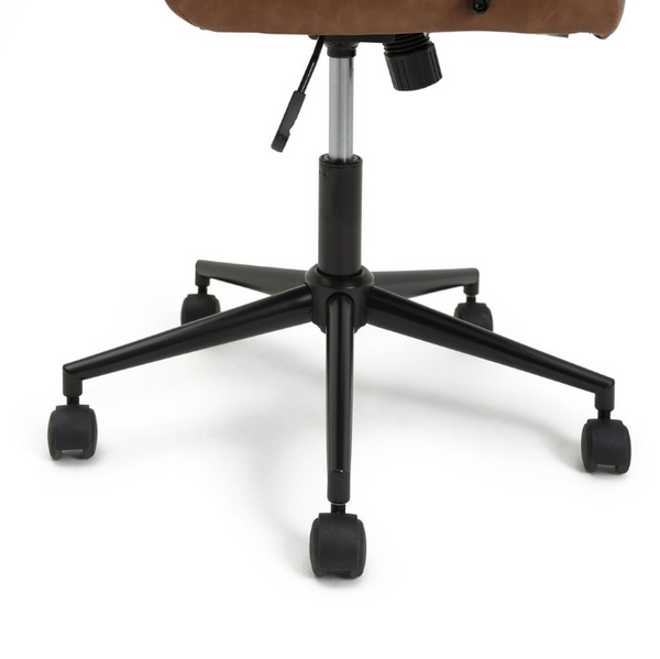 Habitat Alvar Faux Leather Office Chair - Tan 14355146