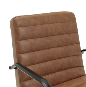 Habitat Alvar Faux Leather Office Chair - Tan 14355146