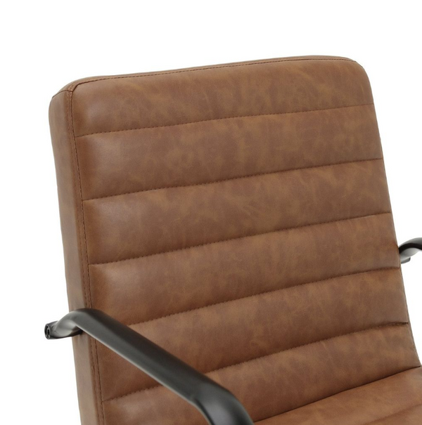 Habitat Alvar Faux Leather Office Chair - Tan 14355146