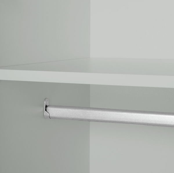 Brisbane 2 Door 3 Drawer Mirror Wardrobe Grey 15822805