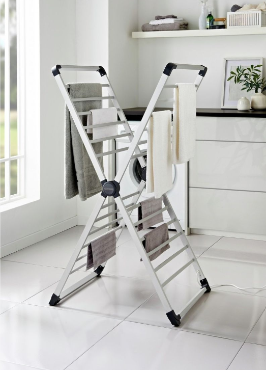 Black + Decker 12.5m X-Frame Indoor Clothes Airer 18130295