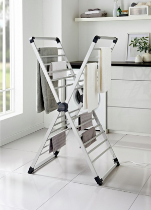 Black + Decker 12.5m X-Frame Indoor Clothes Airer 18130295