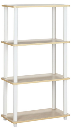 Verona Bookcase - Light Wood Effect 18476351