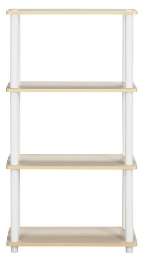 Verona Bookcase - Light Wood Effect 18476351