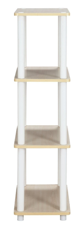 Verona Bookcase - Light Wood Effect 18476351