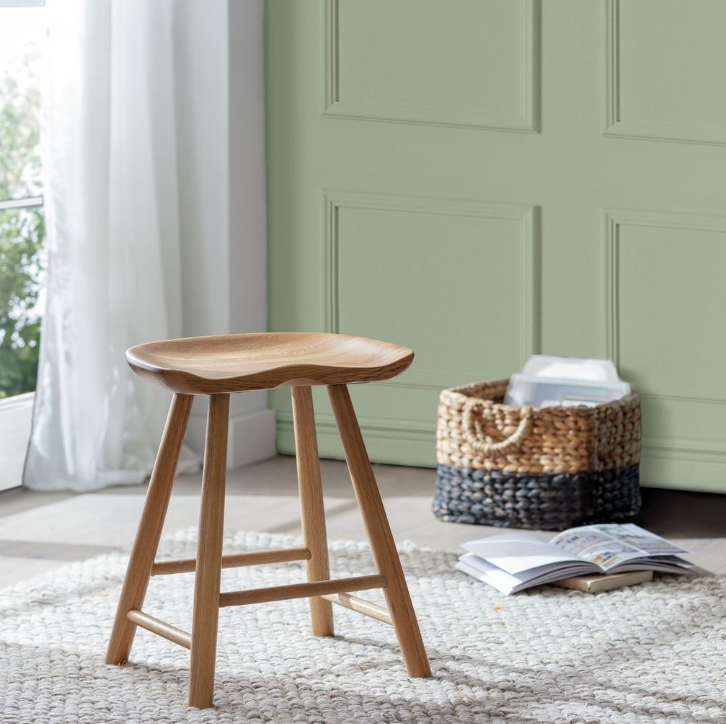 Habitat Barnwell Oak Short Stool - Natural 14588195