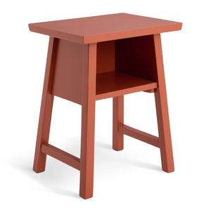 Habitat Kyoto Bedside Table - Red 17270967