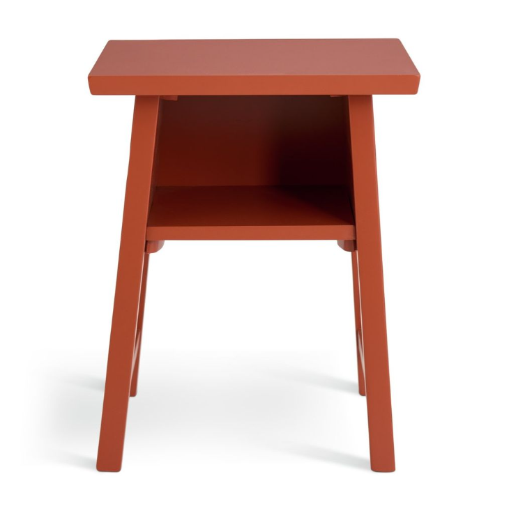 Habitat Kyoto Bedside Table - Red 17270967
