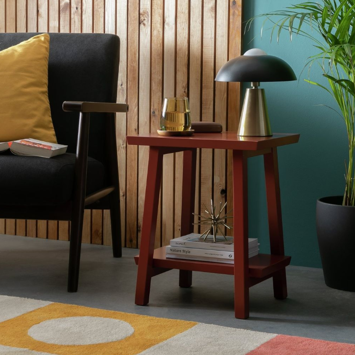 Habitat Kyoto Side Table - Cinnamon 13119118