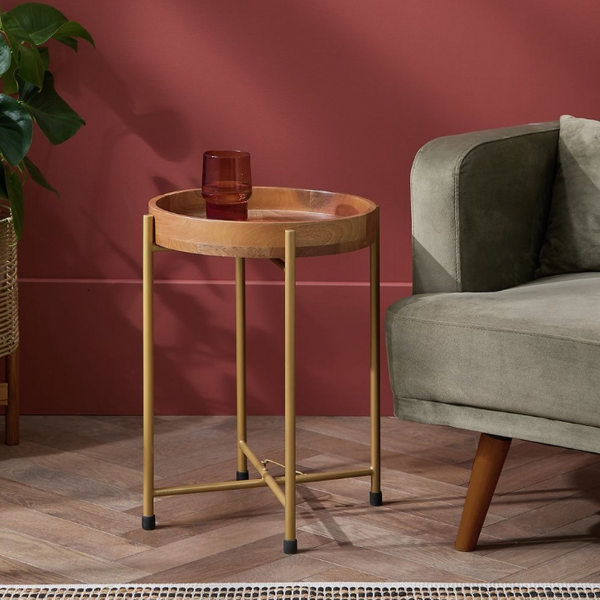 Habitat Aleda Side Table - Natural 17571831