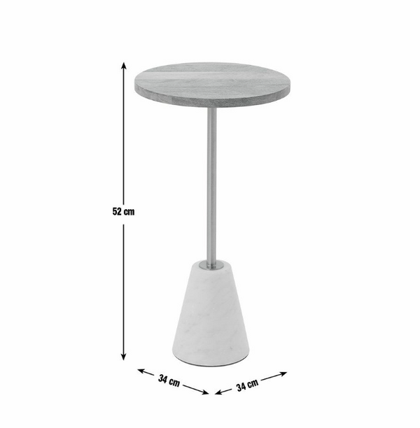 Habitat Kayleigh Side Table - Natural 17664683