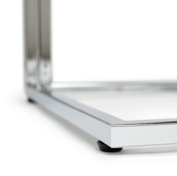 Boutique C Shaped Table - Marble Effect 13087350