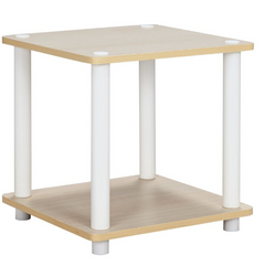 New Verona Side Table - Light Wood Effect 18506324