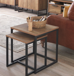 Habitat Nomad Nest of 2 Tables -  Natural 18520850