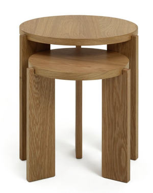 Habitat Xylo Nest of 2 Tables - Natural 12001760