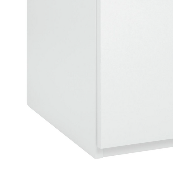 Brisbane 3 Door 3 Drawer Wardrobe - White 15822331