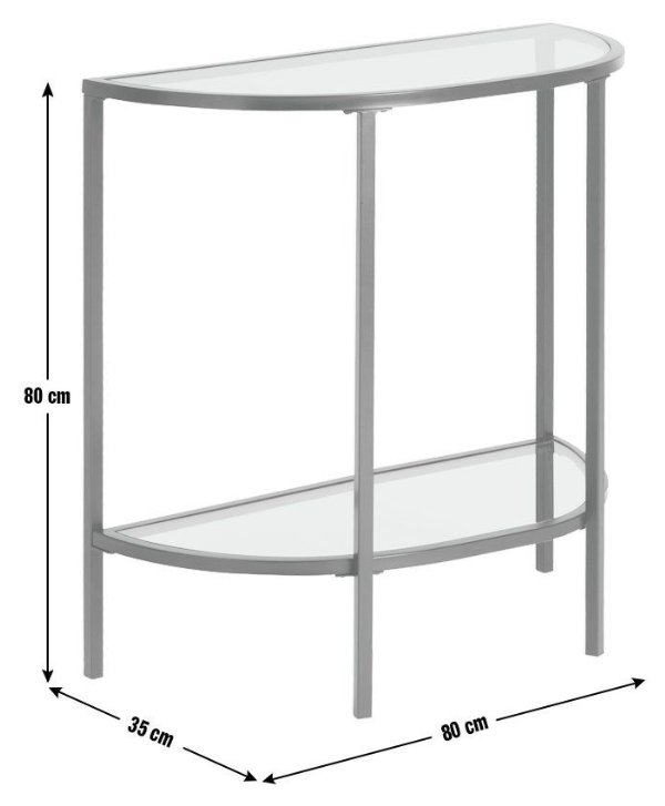Boutique Console Table - Black 14169679