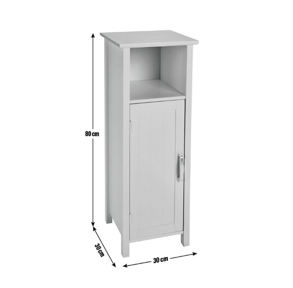 Tongue & Groove Single Storage Unit - Grey 14038126