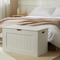 Shaker Blanket Box - White 14724258