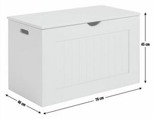 Shaker Blanket Box - White 14724258