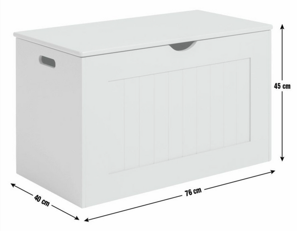 Shaker Blanket Box - White 14724258