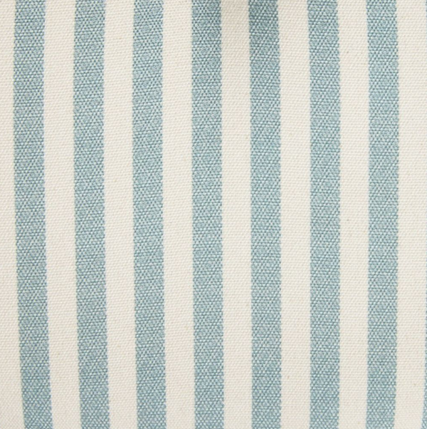 Habitat Leo Fabric Storage Ottoman - Blue & White 17266263