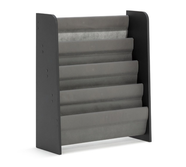 Kids Short Book Tidy - Grey 19611483