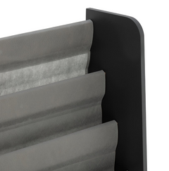 Kids Short Book Tidy - Grey 19611483