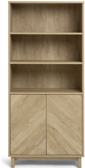 Habitat Fynn Bookcase - Oak 12913322