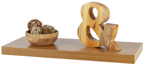Jak 60cm Floating Shelf - Oak Effect 14086013