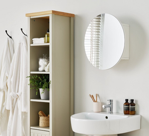 Round Mirrored Wall Cabinet 14336660