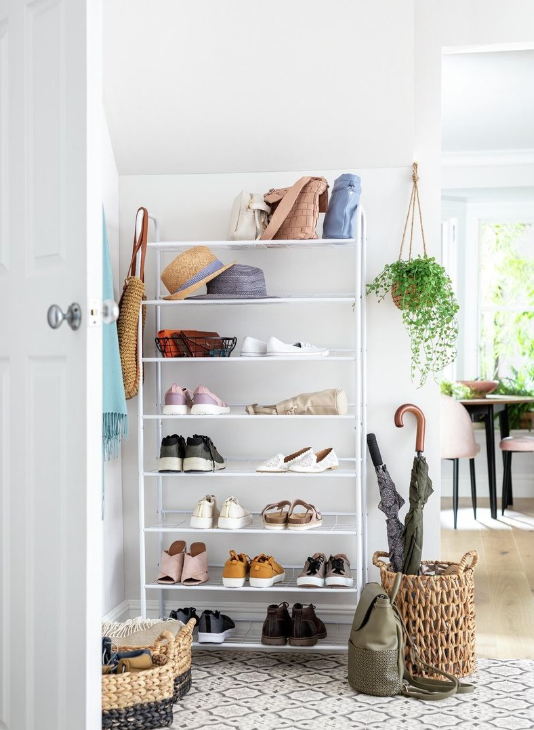 Jorn 8 Tier Shoe Rack - White 19472550